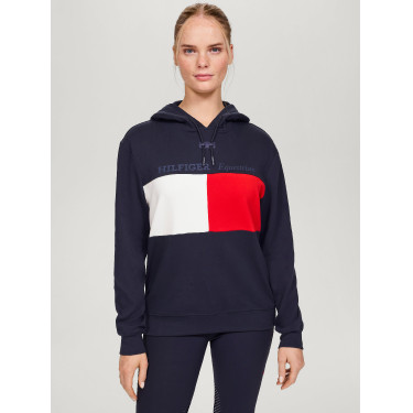Sweat à capuche drapeau Tommy Hilfiger Equestrian Berkshire unisexe Sweat à capuche drapeau Tommy Hilfiger Equestrian Berkshire unisexe