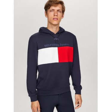 Sweat à capuche drapeau Tommy Hilfiger Equestrian Berkshire unisexe Sweat à capuche drapeau Tommy Hilfiger Equestrian Berkshire unisexe