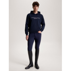 Sweat à capuche Graphique Tommy Hilfiger Equestrian Williamsburg unisexe Bleu marine Sweat à capuche Graphique Tommy Hilfiger Equestrian Williamsburg unisexe Bleu marine