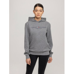 Sweat à capuche Graphique Tommy Hilfiger Equestrian Williamsburg unisexe Gris mélangé Sweat à capuche Graphique Tommy Hilfiger Equestrian Williamsburg unisexe Gris mélangé