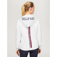 Sweat zippé Tommy Hilfiger Equestrian Kingston femme Bleu marine Sweat zippé Tommy Hilfiger Equestrian Kingston femme Bleu marine