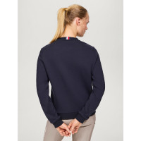 Sweat graphique Tommy Hilfiger Equestrian Evans femme Bleu marine