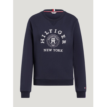 Sweat graphique Tommy Hilfiger Equestrian Evans femme Bleu marine Sweat graphique Tommy Hilfiger Equestrian Evans femme Bleu marine
