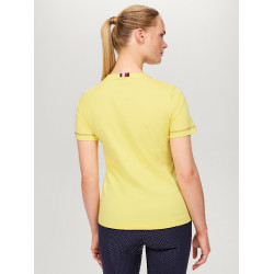 T-shirt graphique Tommy Hilfiger Equestrian Newport femme manches courtes Citron ella Jaune T-shirt graphique Tommy Hilfiger Equestrian Newport femme manches courtes Citron ella Jaune