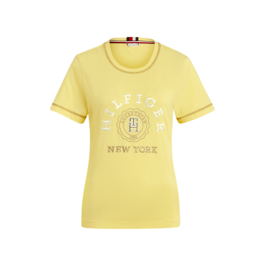 T-shirt graphique Tommy Hilfiger Equestrian Newport femme manches courtes T-shirt graphique Tommy Hilfiger Equestrian Newport femme manches courtes