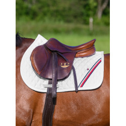 Tapis de CSO Tommy Hilfiger Equestrian Stanford Blanc Tapis de CSO Tommy Hilfiger Equestrian Stanford Blanc