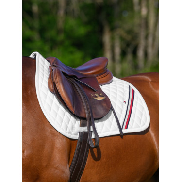 Tapis de CSO Tommy Hilfiger Equestrian Stanford Blanc Tapis de CSO Tommy Hilfiger Equestrian Stanford Blanc