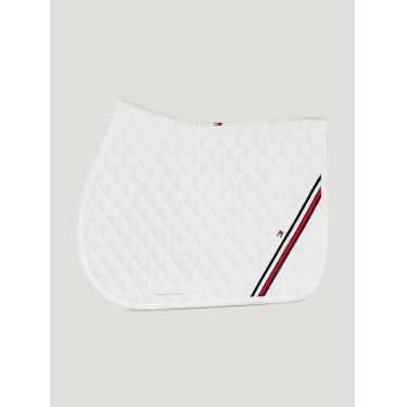 Tapis de CSO Tommy Hilfiger Equestrian Stanford Blanc Tapis de CSO Tommy Hilfiger Equestrian Stanford Blanc