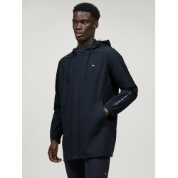 Veste imperméable Tommy Hilfiger Equestrian Bolton unisexe Bleu marine