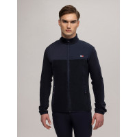 Veste Tommy Hilfiger Equestrian Michigan fleece homme Bleu marine