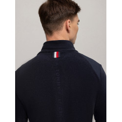 Veste Tommy Hilfiger Equestrian Michigan fleece homme Bleu marine