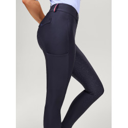 Pantalon Tommy Hilfiger Equestrian Highland Hybrid femme full grip Bleu marine Pantalon Tommy Hilfiger Equestrian Highland Hybrid femme full grip Bleu marine