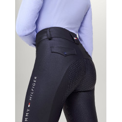Pantalon Tommy Hilfiger Equestrian Highland Hybrid femme full grip Bleu marine Pantalon Tommy Hilfiger Equestrian Highland Hybrid femme full grip Bleu marine