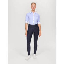 Pantalon Tommy Hilfiger Equestrian Highland Hybrid femme full grip Bleu marine Pantalon Tommy Hilfiger Equestrian Highland Hybrid femme full grip Bleu marine