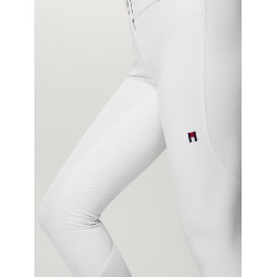 Pantalon Tommy Hilfiger Equestrian Helena full grip femme Blanc