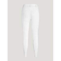 Pantalon Tommy Hilfiger Equestrian Helena full grip femme Blanc
