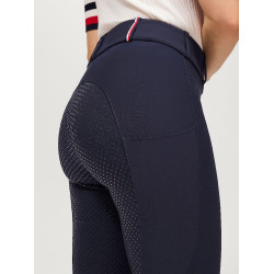 Pantalon Tommy Hilfiger Equestrian Helena full grip femme Bleu marine Pantalon Tommy Hilfiger Equestrian Helena full grip femme Bleu marine