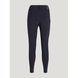 Pantalon Tommy Hilfiger Equestrian Helena full grip femme Bleu marine Pantalon Tommy Hilfiger Equestrian Helena full grip femme Bleu marine