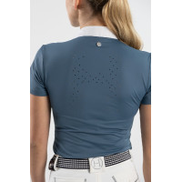 Polo de concours Harcour Prystie Blanc Polo de concours Harcour Prystie Blanc