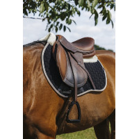 Tapis de selle Equithème Dinard Noir Tapis de selle Equithème Dinard Noir