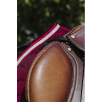 Tapis de selle Equithème Eclat Bordeaux