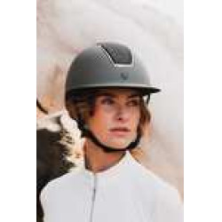 Casque Métal Scintillant Monarch II Horze Vert scarabée