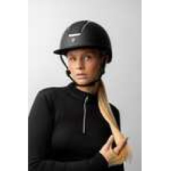 Casque Métal Scintillant Monarch II Horze Noir / noir