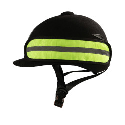 Bandeau réfléchissant pour casque d'équitation Horze Jaune Bandeau réfléchissant pour casque d'équitation Horze Jaune