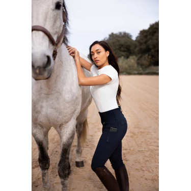 Pantalon d'équitation Horze Leonie fond intégral femme Pantalon d'équitation Horze Leonie fond intégral femme