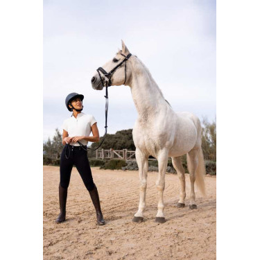 Pantalon d'équitation Horze Leonie fond intégral femme Pantalon d'équitation Horze Leonie fond intégral femme