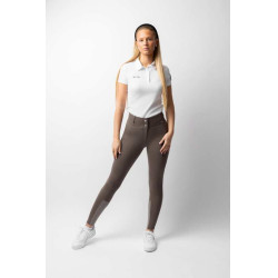 Pantalon fond intégral grip toutes saisons Horze Mira Marron morille