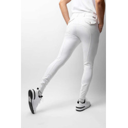Pantalon fond intégral silicone Horze Grand Prix homme Blanc