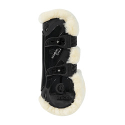 Guêtres Bamboo Élastique mouton vegan Kentucky Noir