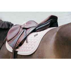 Tapis de selle Plaited Cord Jumping Kentucky Rose pâle Tapis de selle Plaited Cord Jumping Kentucky Rose pâle