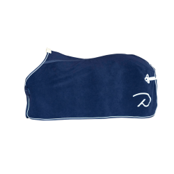Couverture Heavy Fleece Dy'on Marine Bleu marine