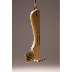 Cure pied avec brosses métalliques Kentucky Marron