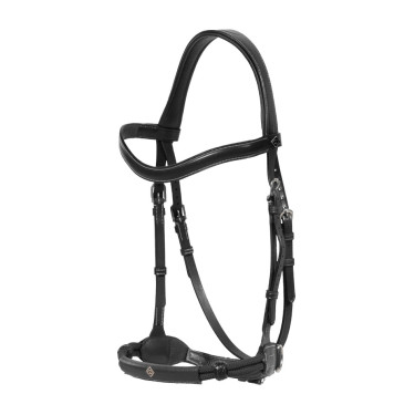 Bridon sans mors Bitless Dy'on Noir