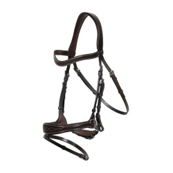 Bridon Working by Dy'on avec liberté de mouvement Marron Bridon Working by Dy'on avec liberté de mouvement Marron