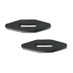 Arrêtoir en caoutchouc Waldhausen Noir