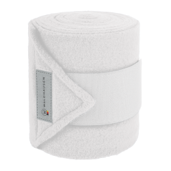 Bandes polaire Waldhausen Basic poney par 4 Blanc