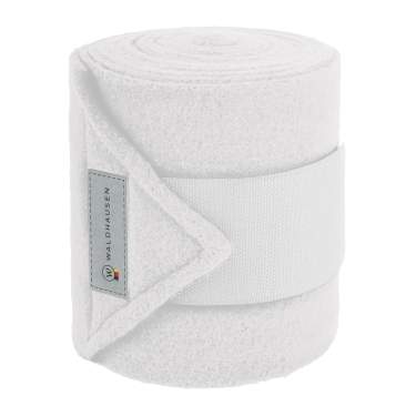 Bandes polaire Waldhausen Basic poney par 4 Blanc Bandes polaire Waldhausen Basic poney par 4 Blanc