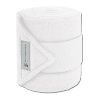 Bandes polaire Waldhausen Basic par 4 Blanc