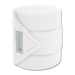 Bandes polaire Waldhausen Basic par 4 Blanc