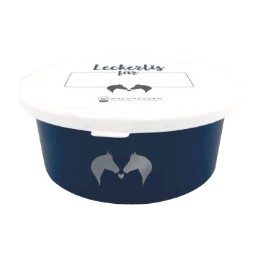 Bol friandises Lucky avec couvercle Blanc Bol friandises Lucky avec couvercle Blanc