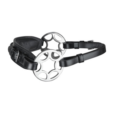 Bride sans mors Waldhausen Sensitv avec roue Noir