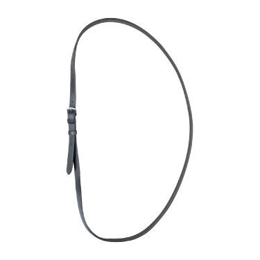 Cordelette Waldhausen plaque d’équitation Noir