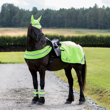 Couvre-reins réfléchissant fluo Horze Couvre-reins réfléchissant fluo Horze