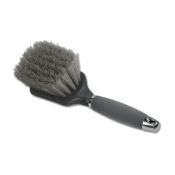 Brosse à sabots Waldhausen poignée gel Noir