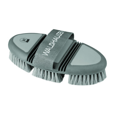 Brosse de pansage Flex Waldhausen soies synthétiques souples Gui Brosse de pansage Flex Waldhausen soies synthétiques souples Gui