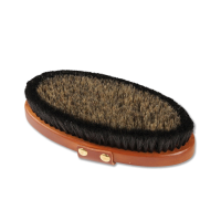 Brosse de pansage Waldhausen HardWood poils naturels Nature Beige